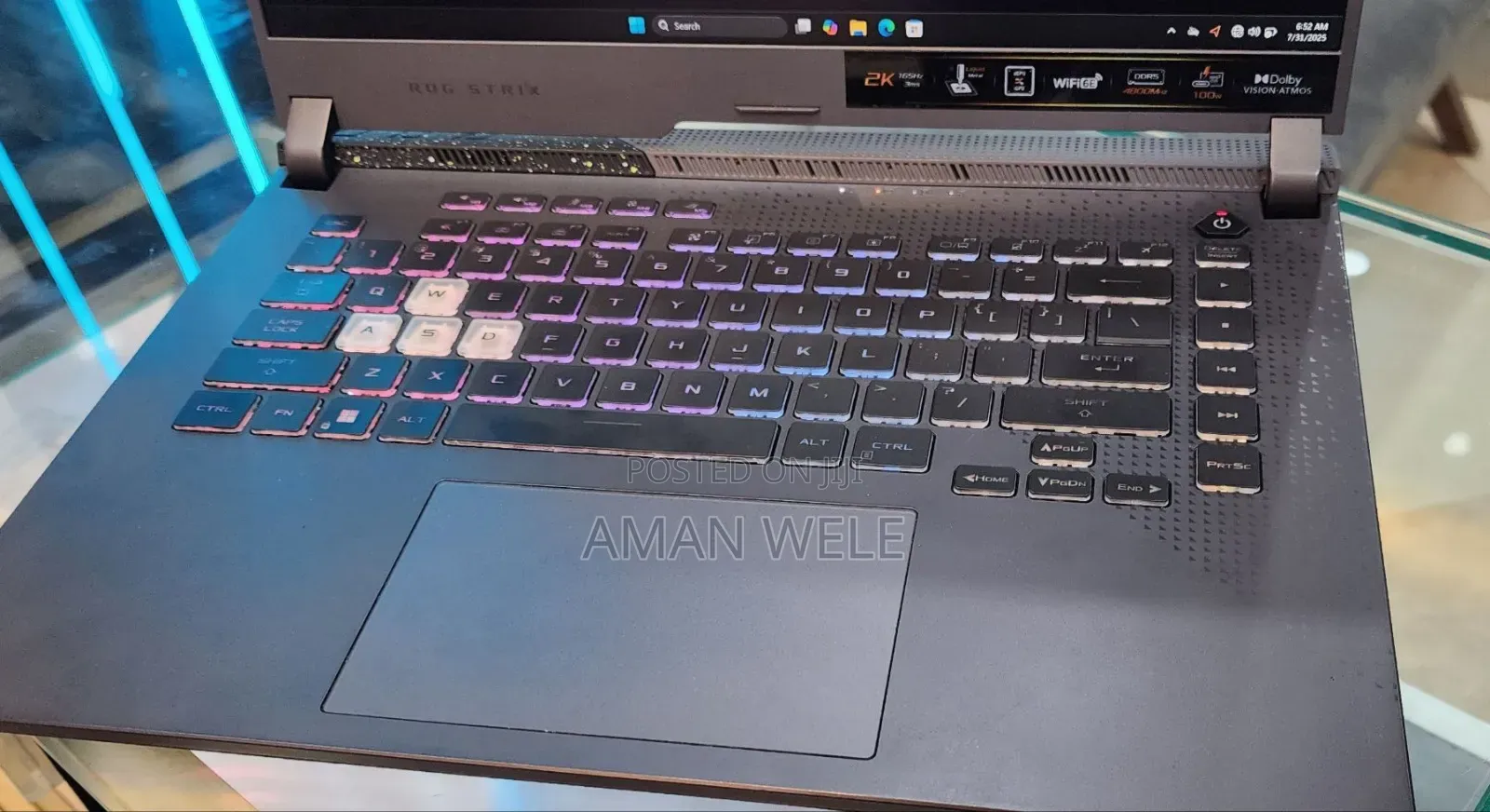 New Laptop Asus ROG Strix G16 G614 16GB AMD Ryzen 7 SSD 1T