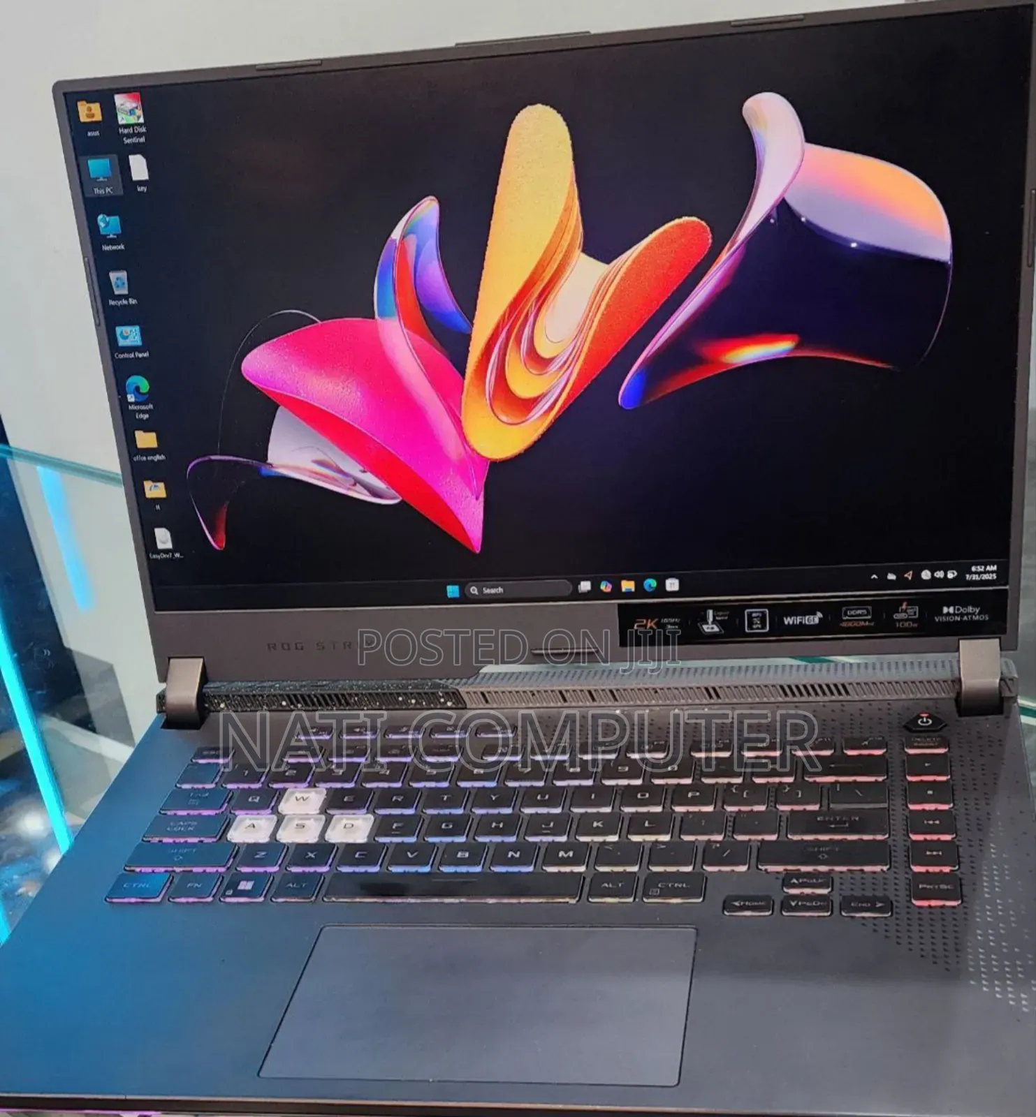 New Laptop Asus ROG Strix G16 G614 16GB AMD Ryzen 7 SSD 1T