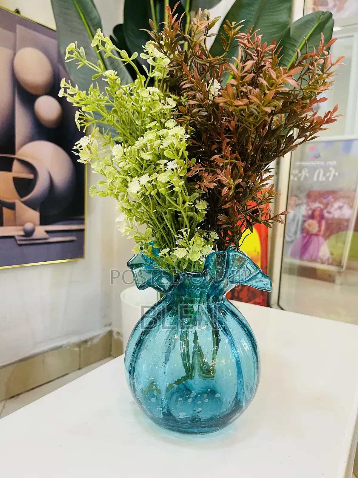 Facy Flower and Vase