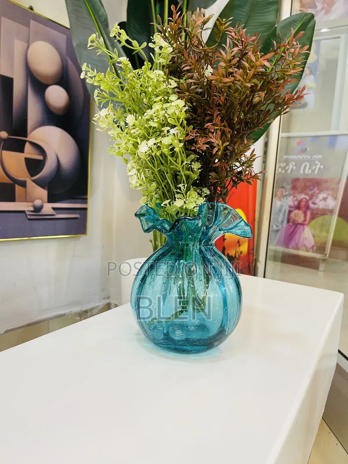 Facy Flower and Vase