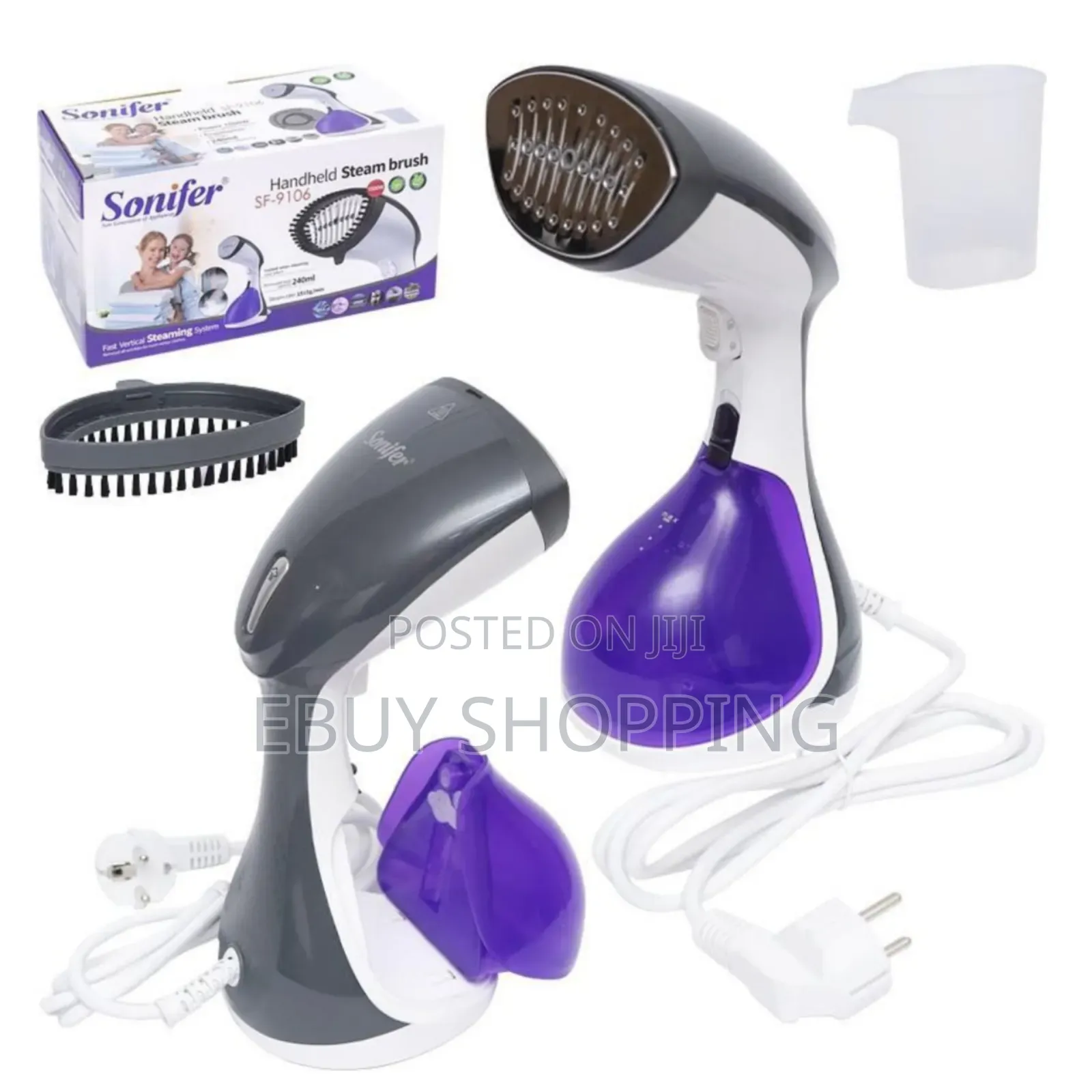 Portable 1500w Garment Steamer for Quick Wrinkle Removal