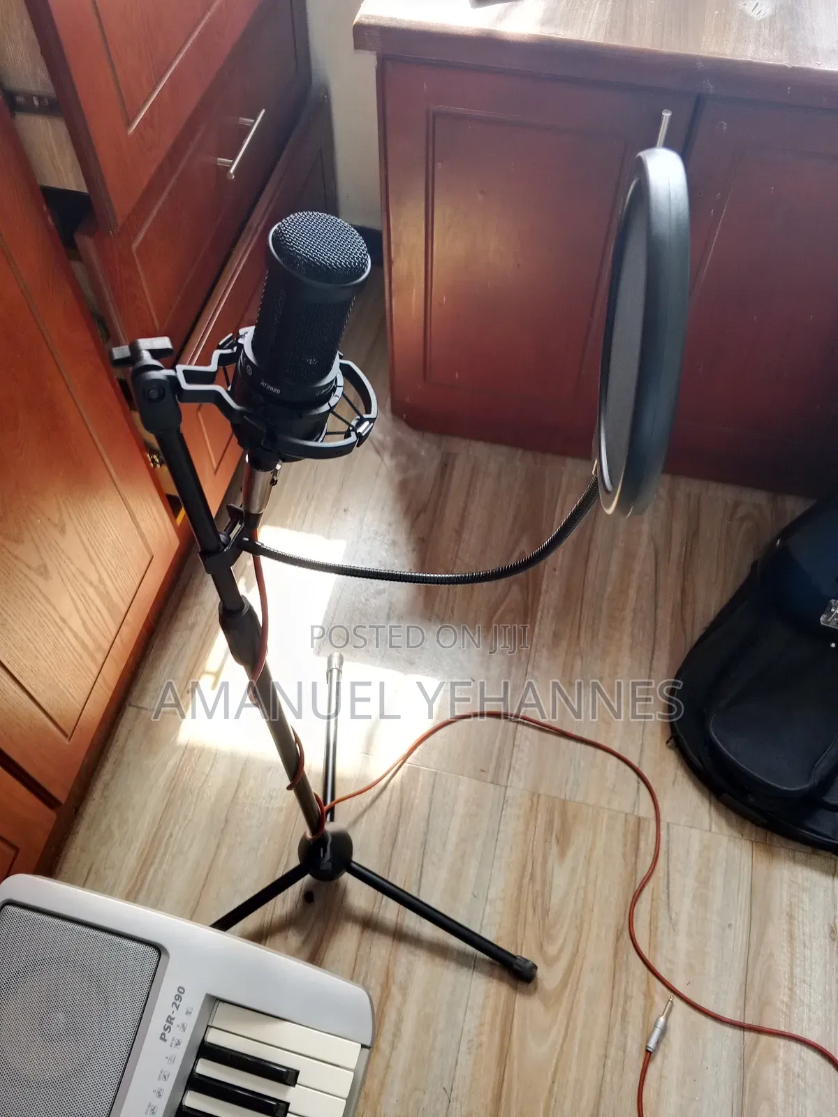 Audio Technica At2020 Studio Microphone