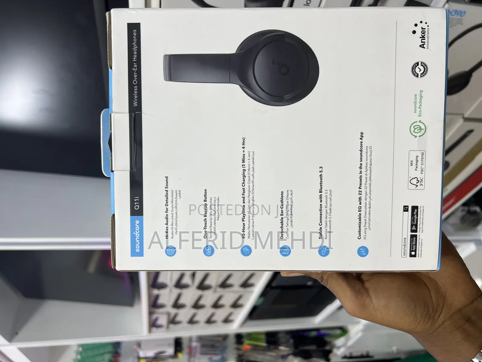 Soundcore Q11i Wireless Over-ear Headphones