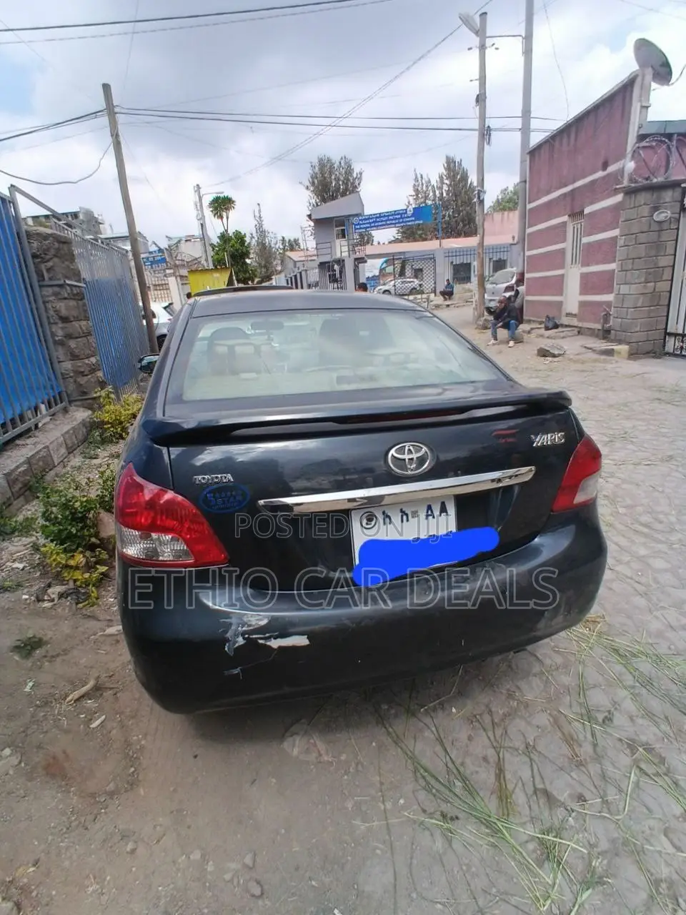 Toyota Yaris 2010 Black
