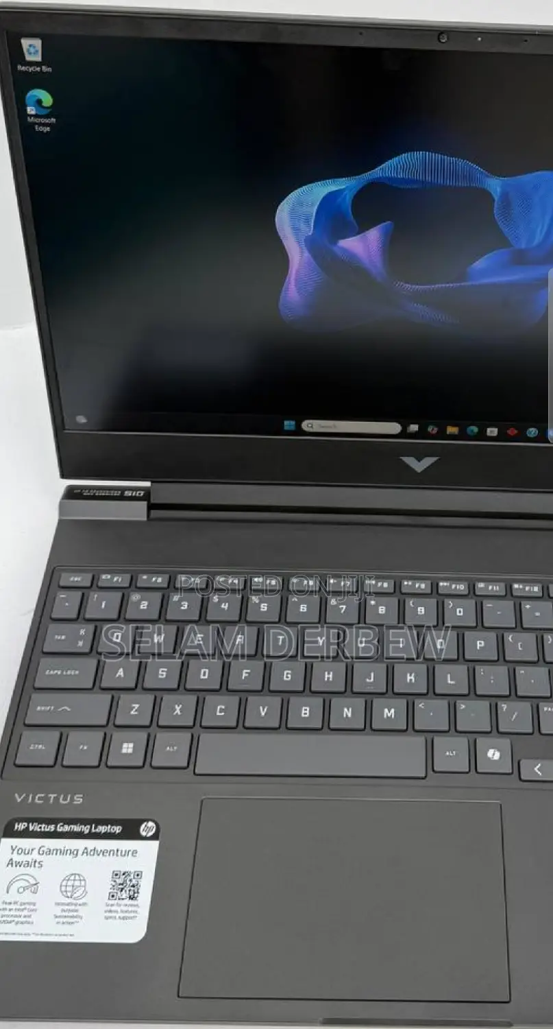 New Laptop HP Victus 15 16GB Intel Core I5 SSD 512GB