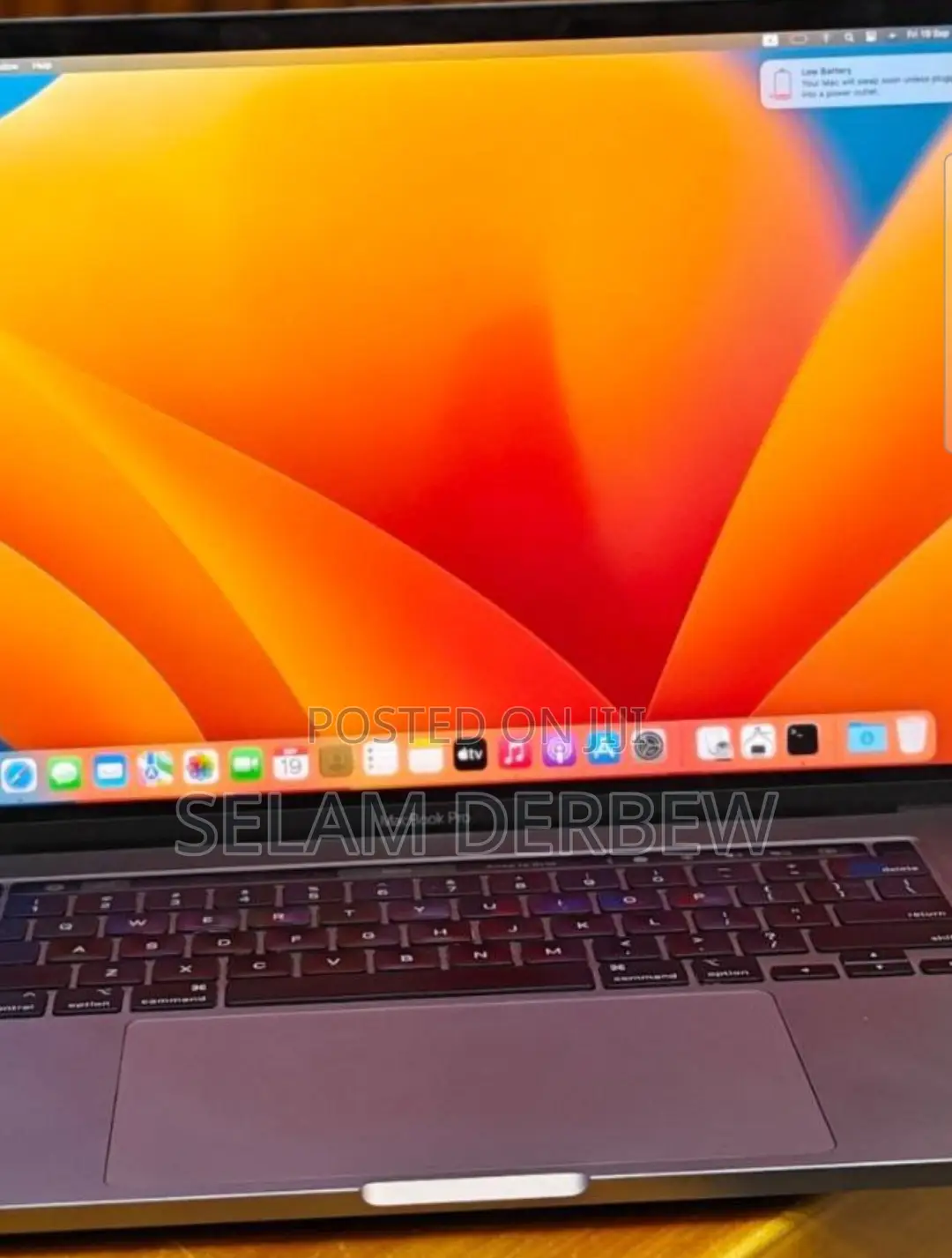 New Laptop Apple MacBook Pro 2019 16GB Intel Core I7 SSD 512GB
