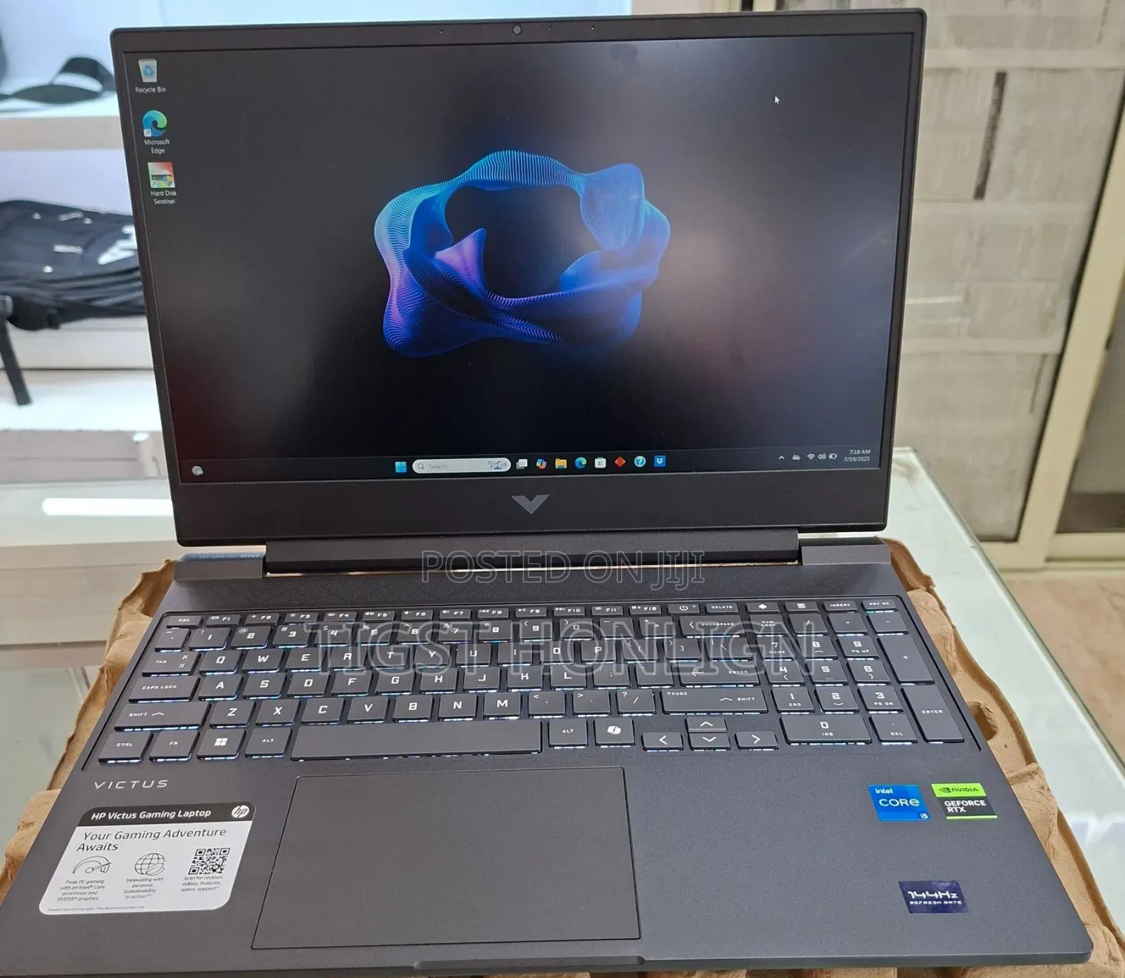 New Laptop HP Victus 15 16GB Intel Core I5 SSD 512GB