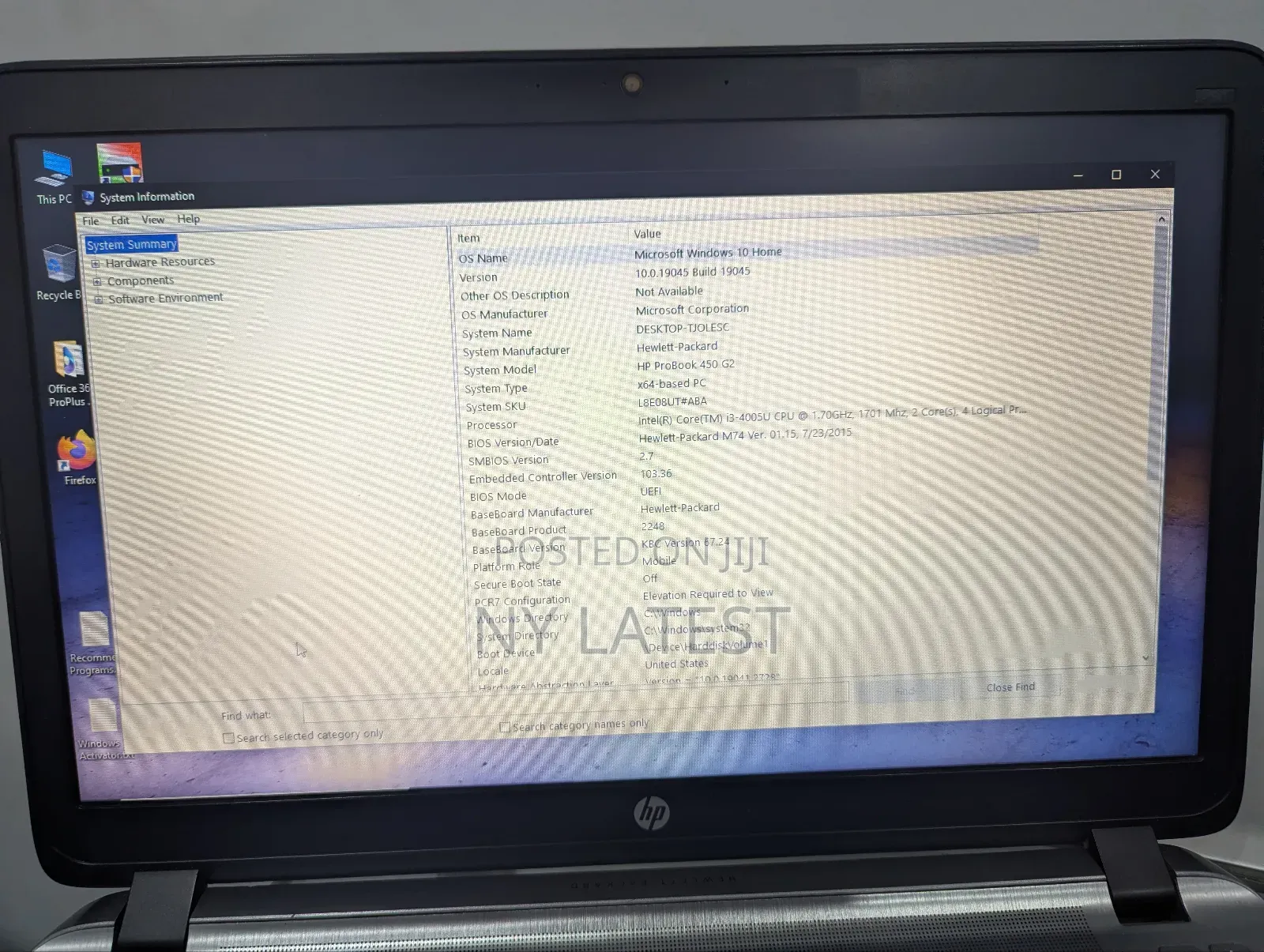 Laptop HP 430 G2 8GB Intel Core I3 HDD 500GB