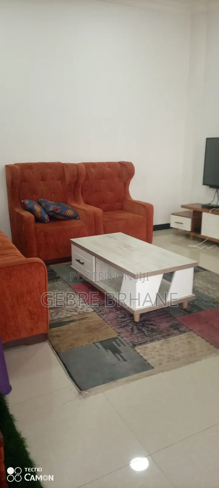 Furnished 2bdrm Apartment in Apartment, Yeka for rent
