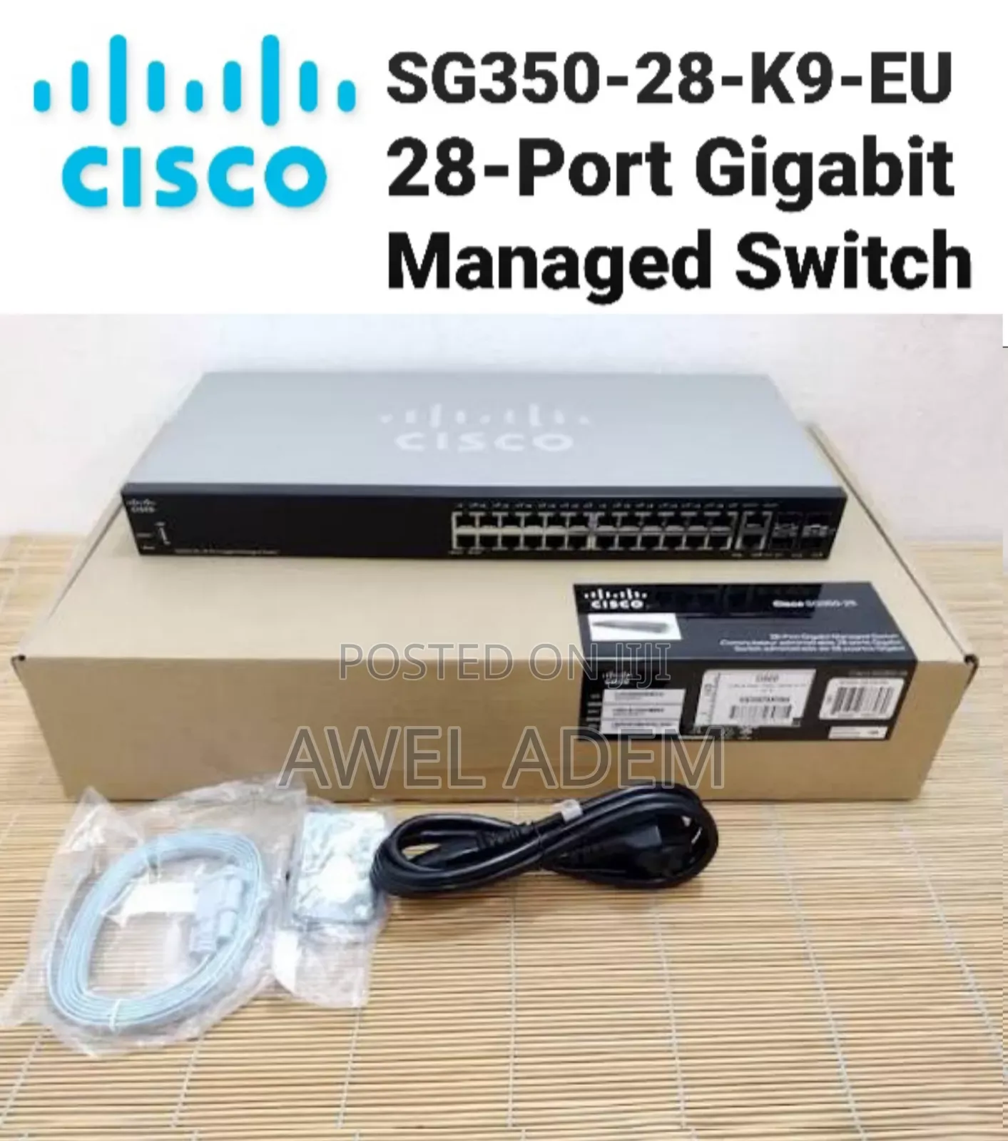 Cisco Sg350-28--Eu 28-Port Gigabit Managed Switch