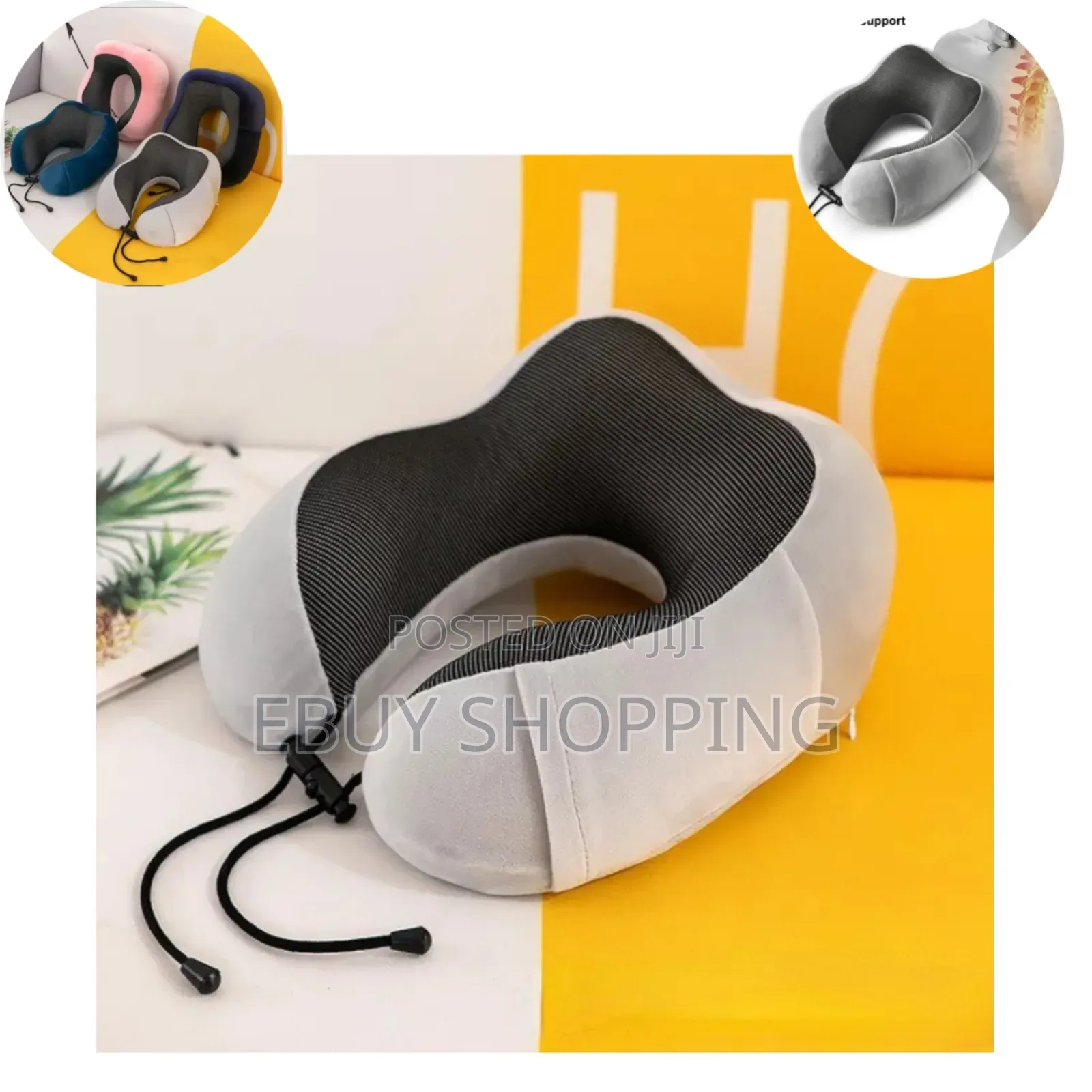 Portable Neck Hug Pillow: Sleep Soundly on Planes, Trains Desks