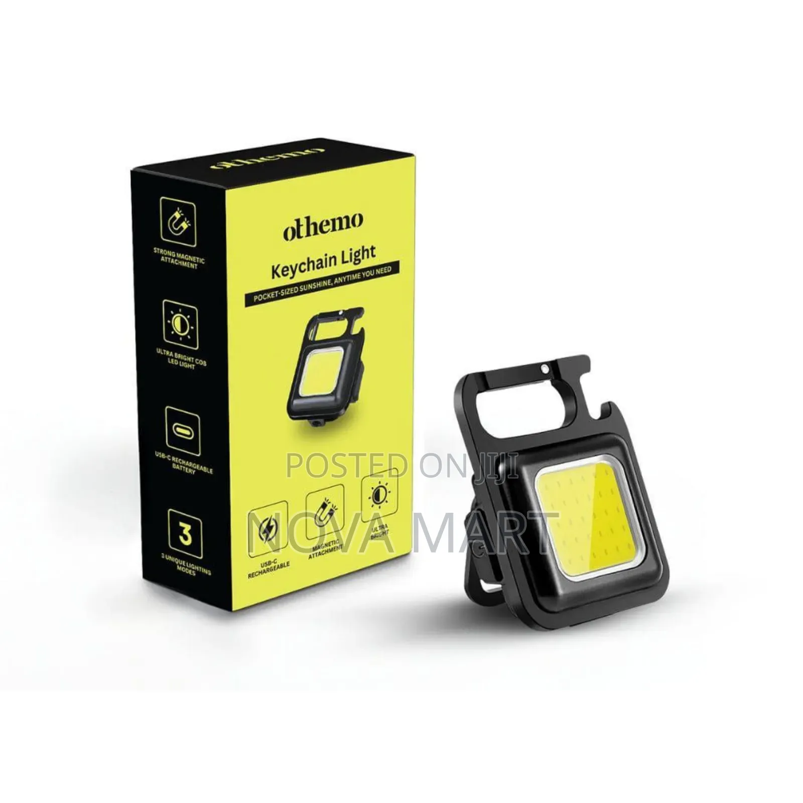 Cob Rechargable Keychain Lamp