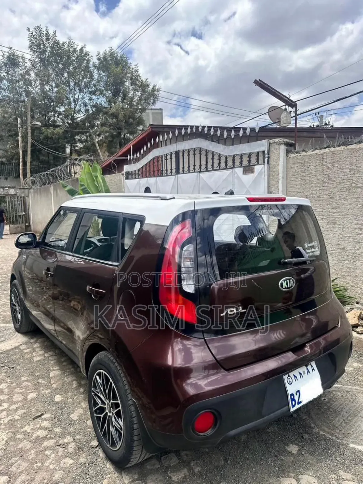 Kia Soul Hatchback 2017 Burgundy