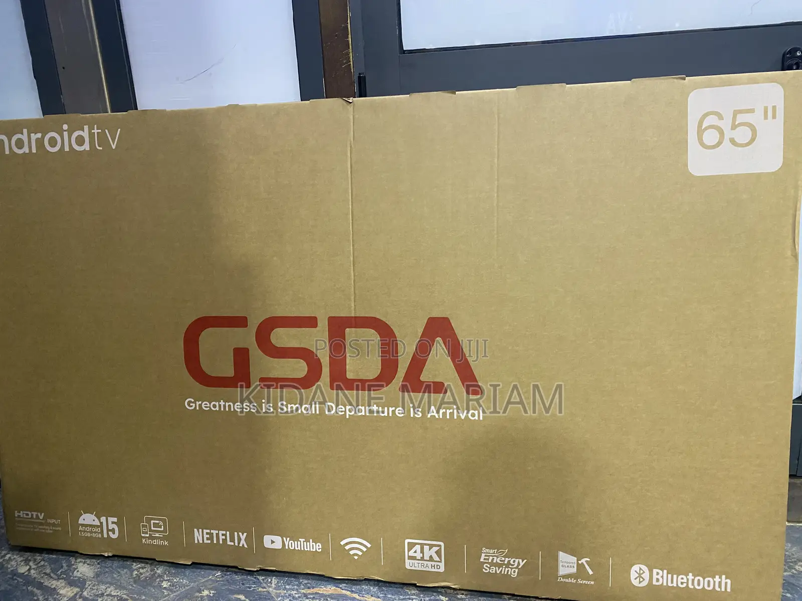 “Gsda 65-Inch Android Tv | Uhd Smart Television With Built-in Wifi”