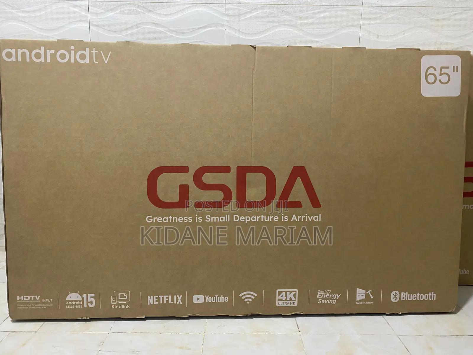 “Gsda 65-Inch Android Tv | Uhd Smart Television With Built-in Wifi”