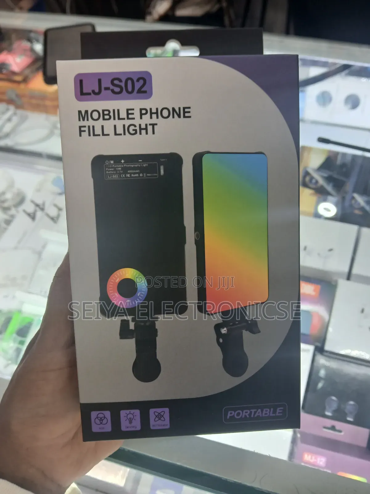 RGB Mobile Laptops Led Fill Ring Light.