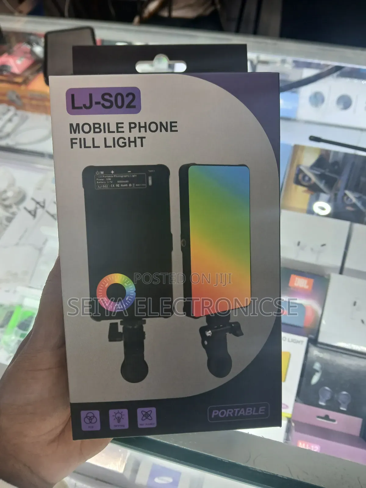 RGB Mobile Laptops Led Fill Ring Light.