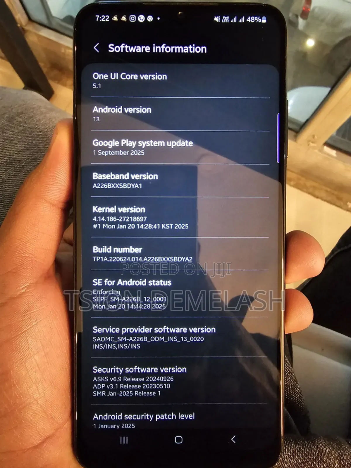 Samsung Galaxy A22 5G 128 GB Black
