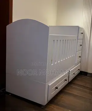 Baby Bed With Drawers