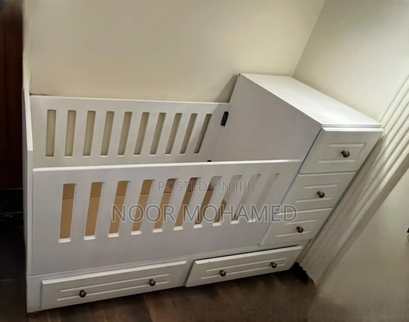 Baby Bed With Drawers