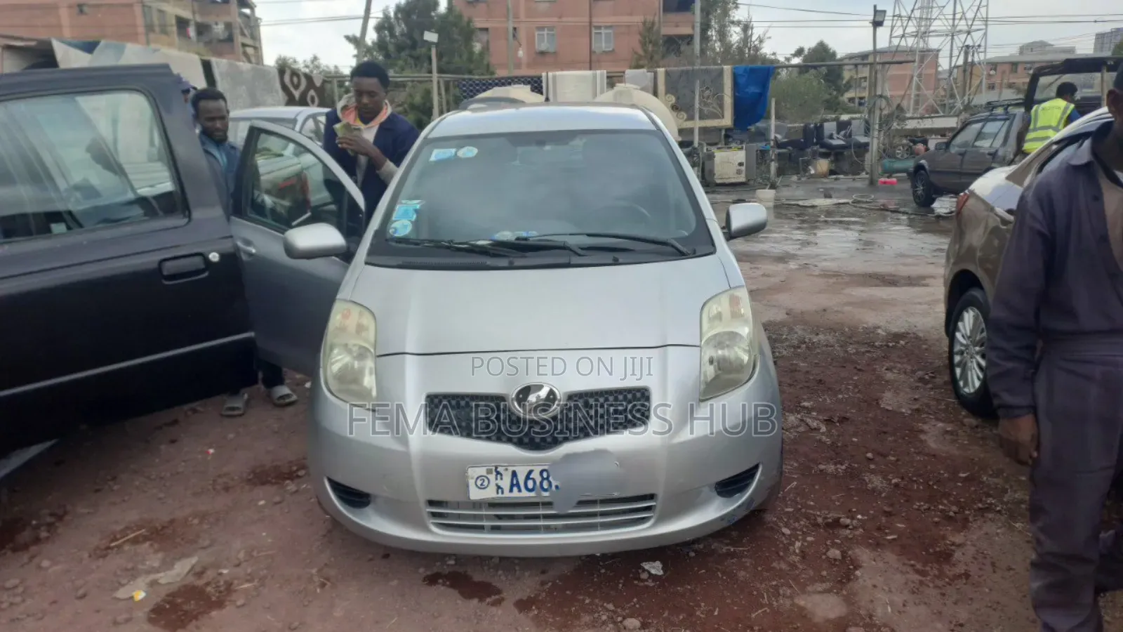 Toyota Yaris 1.0 2006 Silver