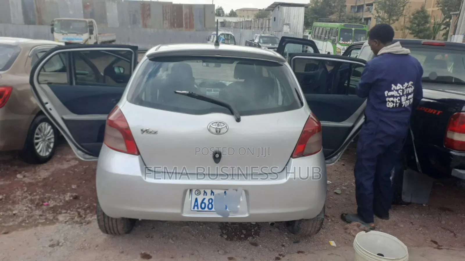 Toyota Yaris 1.0 2006 Silver