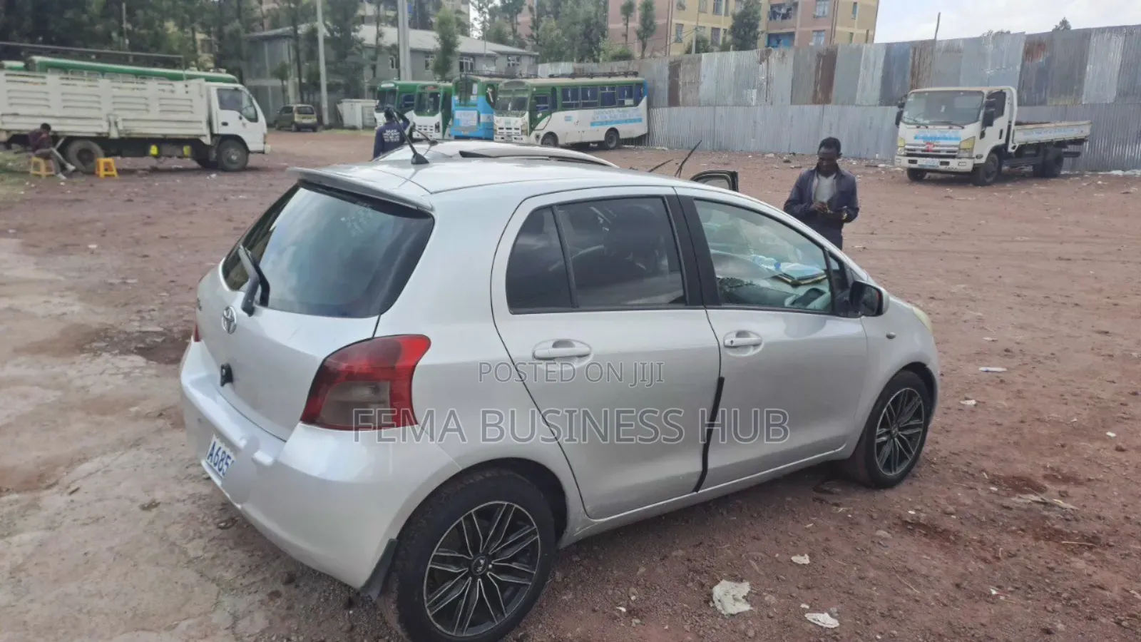 Toyota Yaris 1.0 2006 Silver