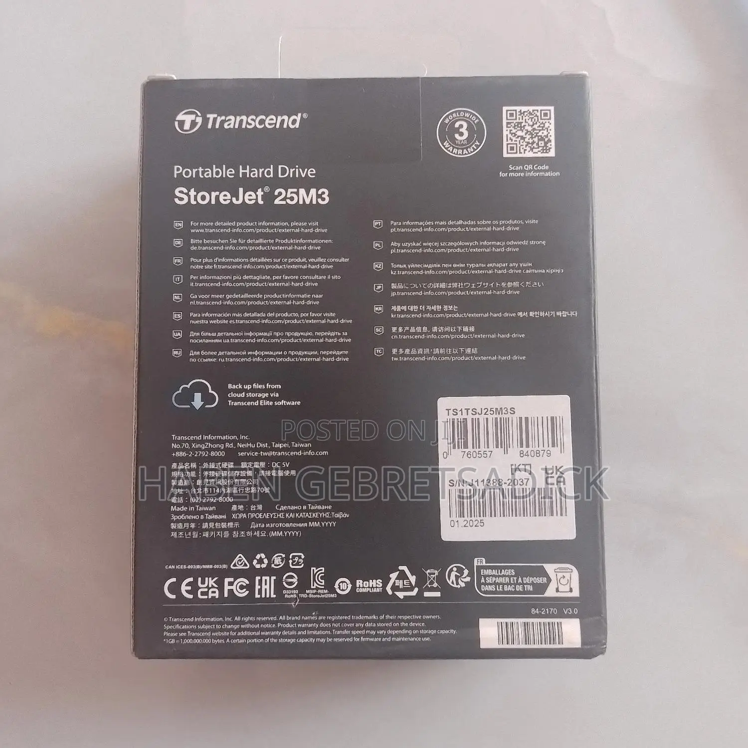 Transcend 1tb Harddisk
