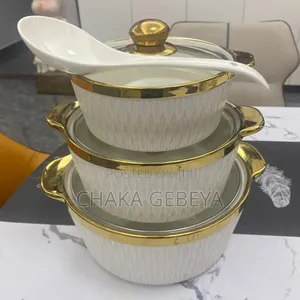 Photo - Elegant Ethiopian Serving Plates - Adds Beauty To Your Dining Table