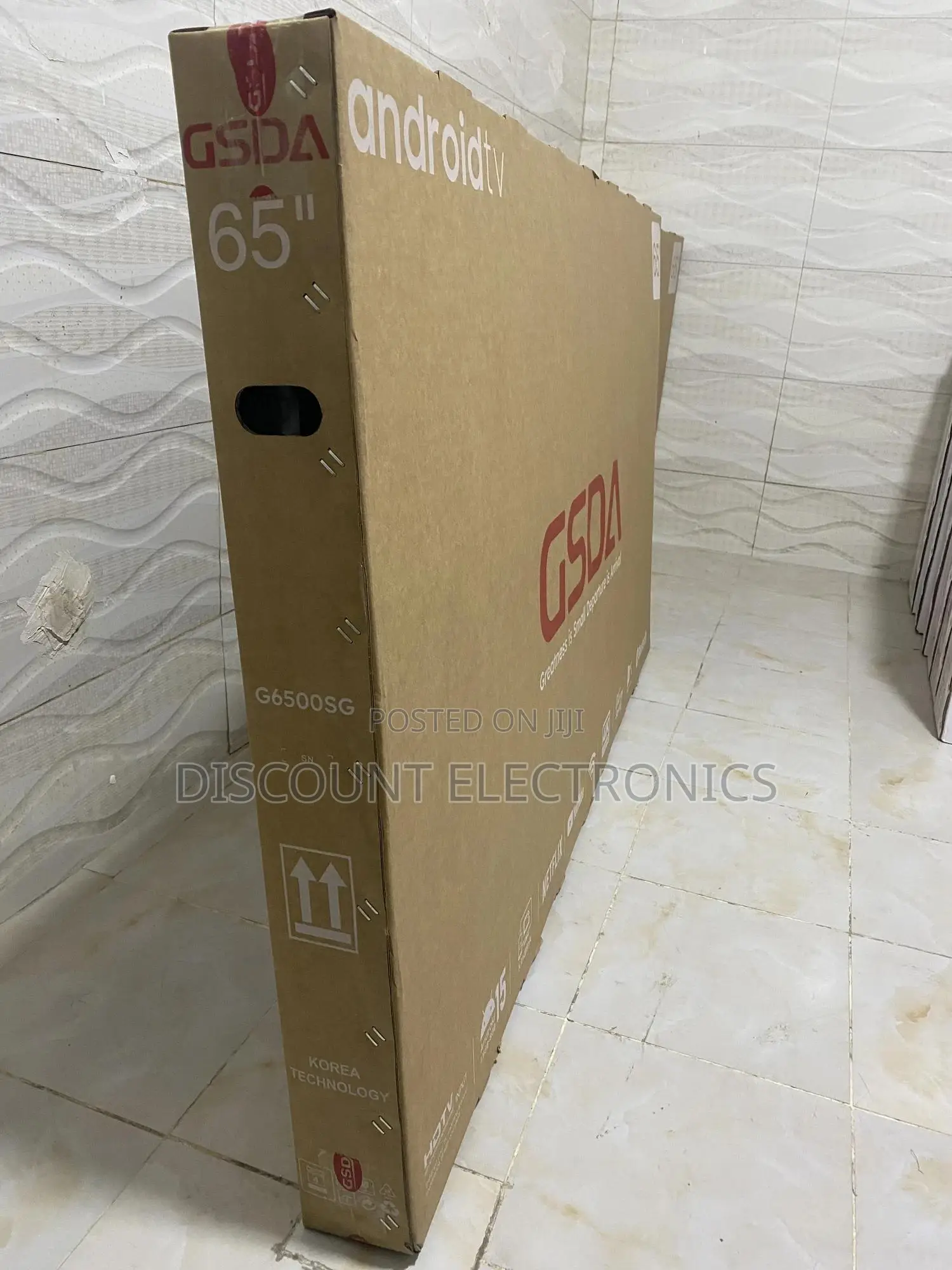 “Gsda 65-Inch Android Tv | Uhd Smart Television With Built-in Wifi”