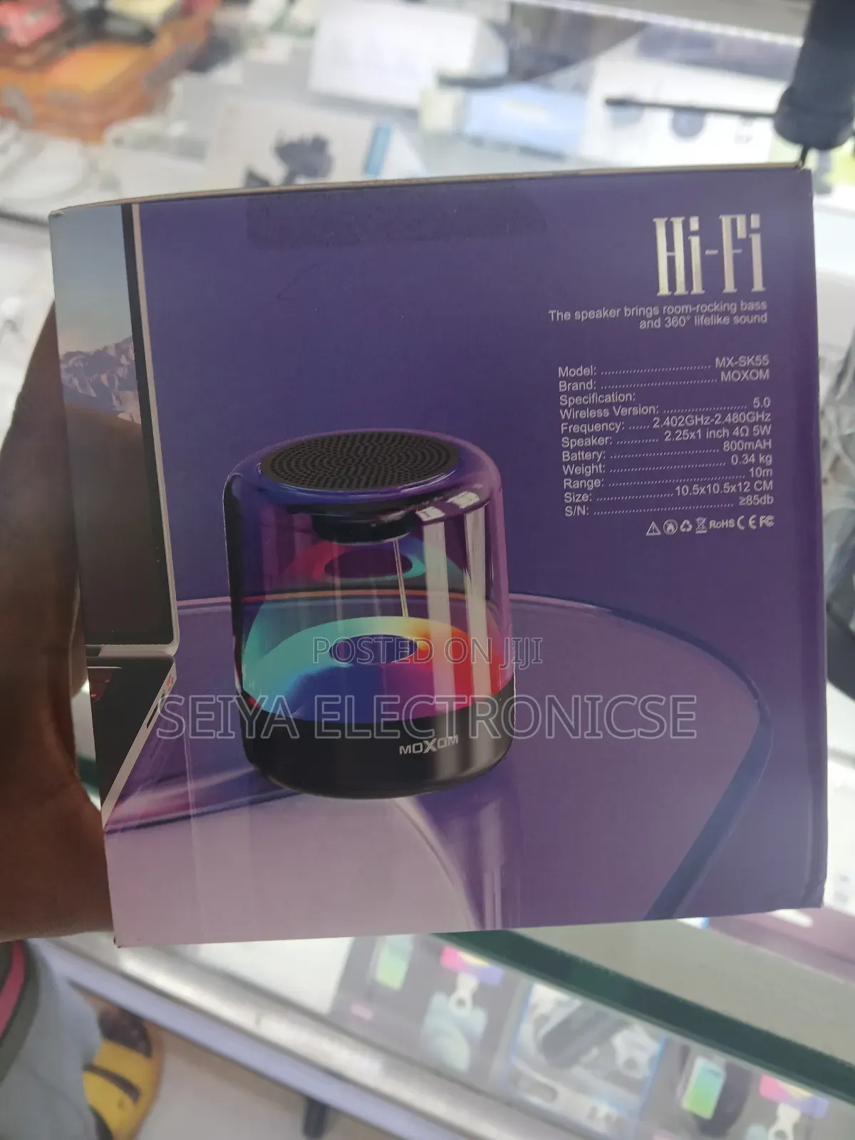 Moxom Mx-Sk55 Led Super Power Wireless Speaker.