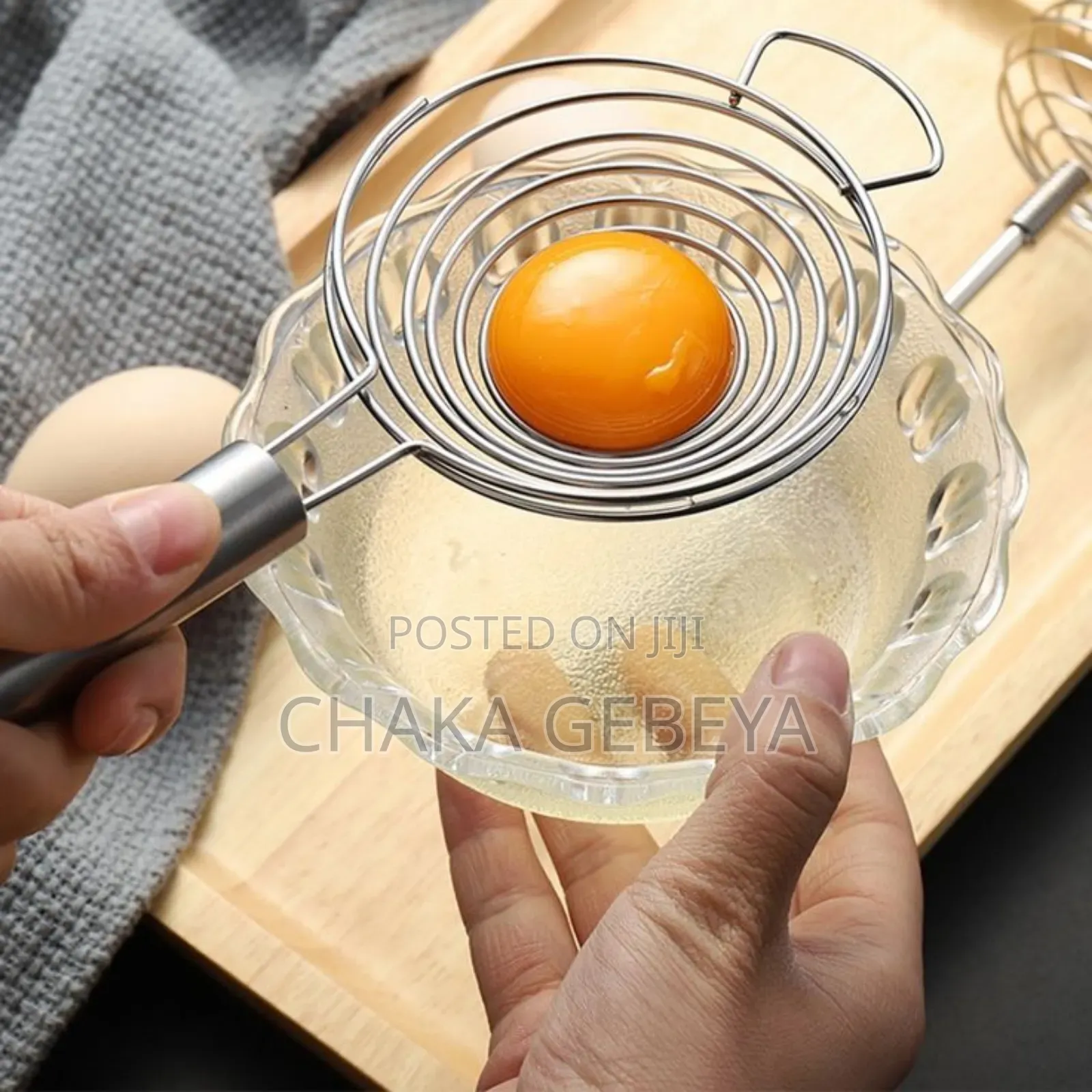 Kitchen Egg Separator - Simple Design - Perfect for Baking Cooking