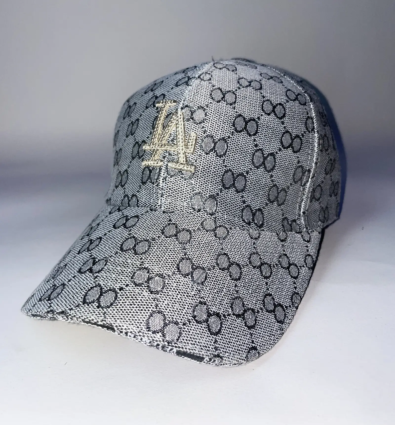 La Letter Embroidery Baseball Hat