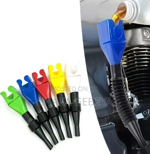 Photo - Flexible Liquid Funnel - Perfect for Tight Spaces - Water, Oil, Gas