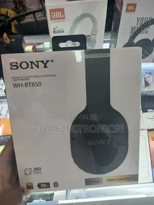 Sony Wh-Bt850 Wireless Headphones.