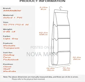 Ladies Bag Organizer