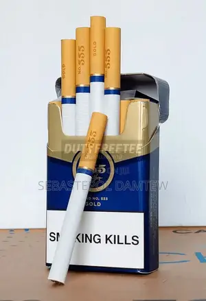 Photo - 555 Gold Premium Cigarettes