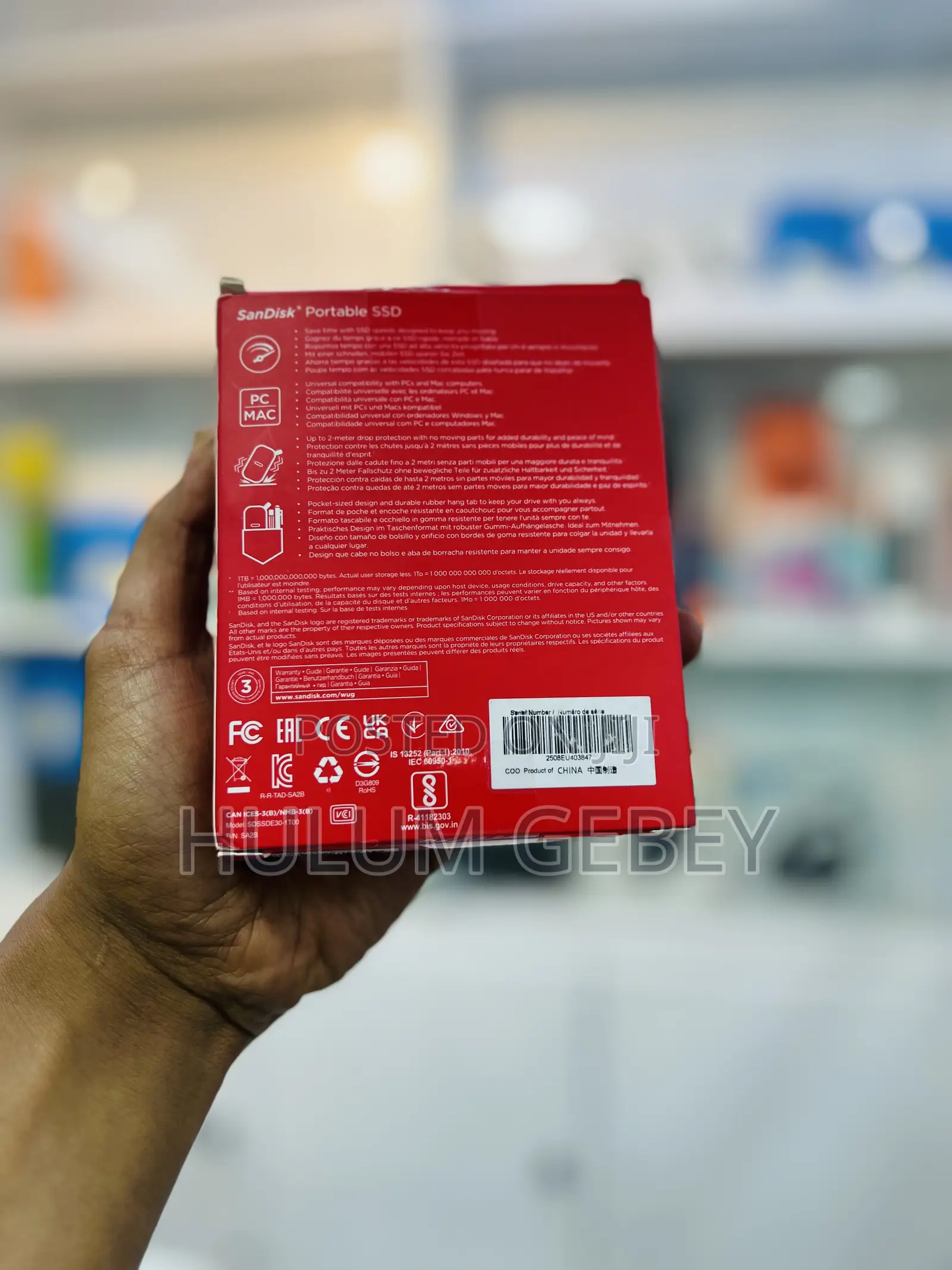 Sandisk Portable SSD