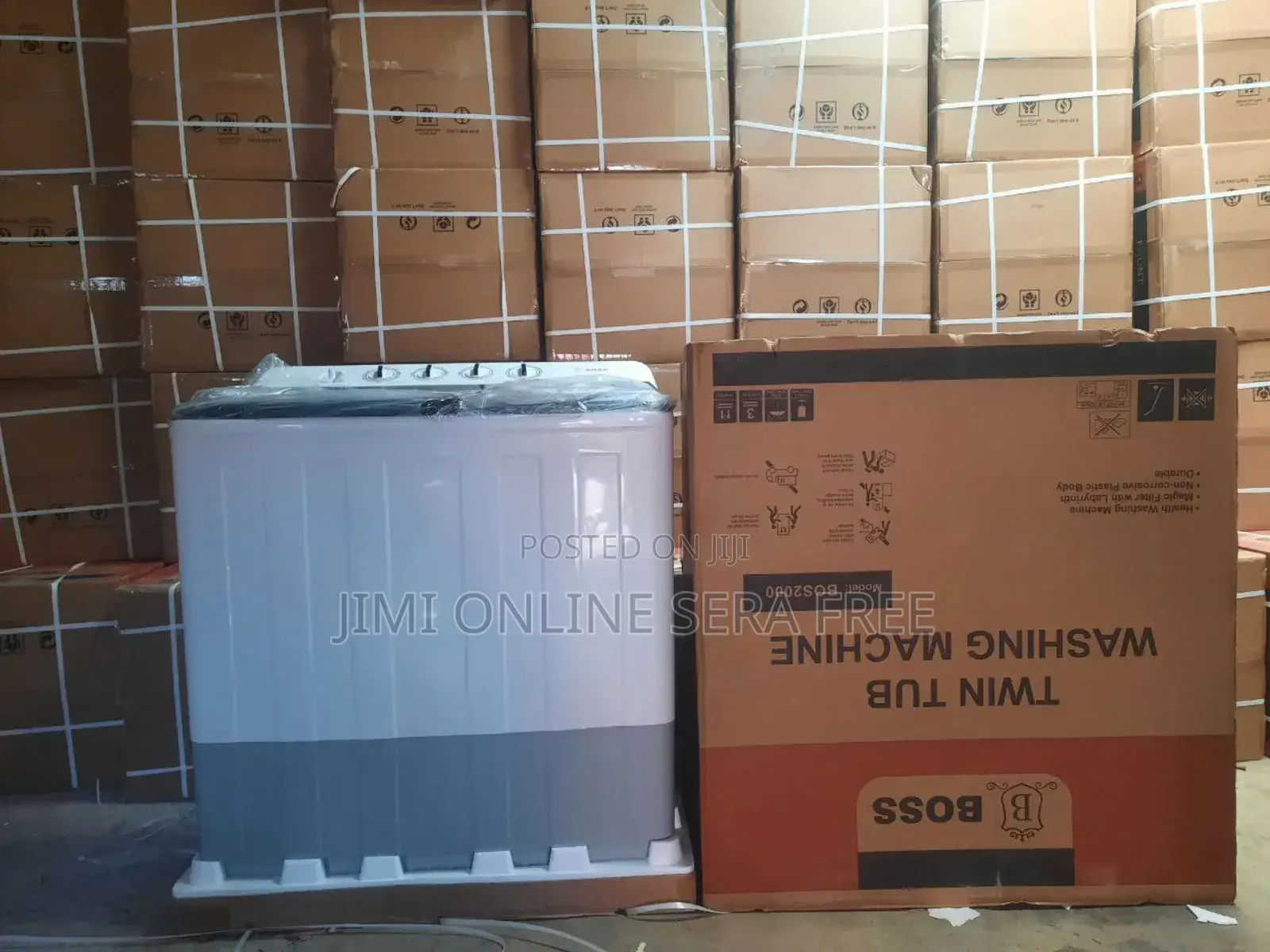 Boss Twin Tub Washing Mashine Model Bo 2000 Kg Brand New