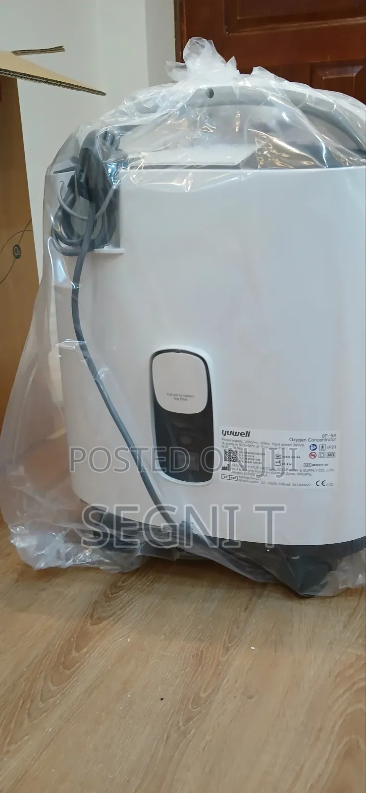 Yuwell 5liter 8f- 5a Oxygen Concentrator