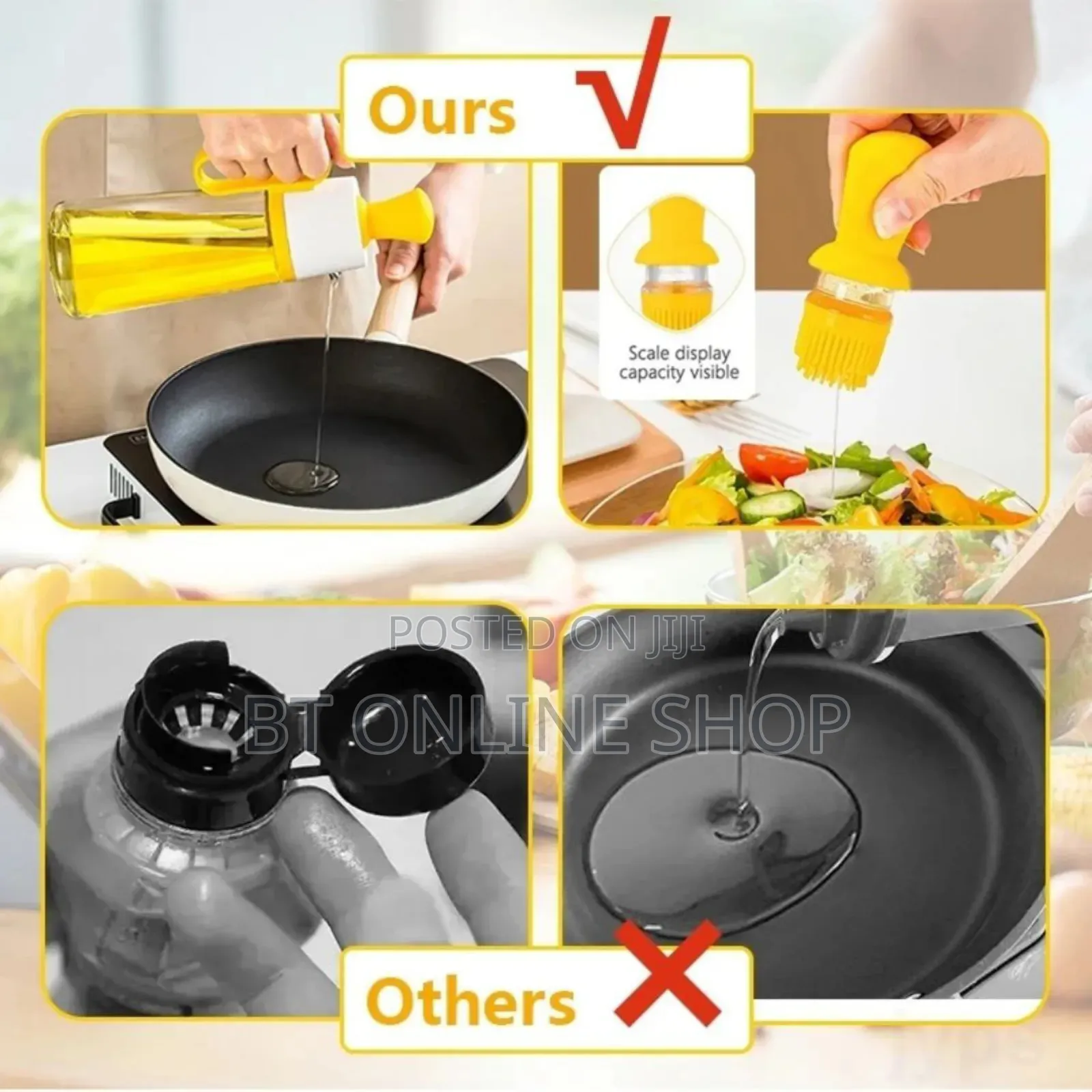 Multifunctional Oil Bottle