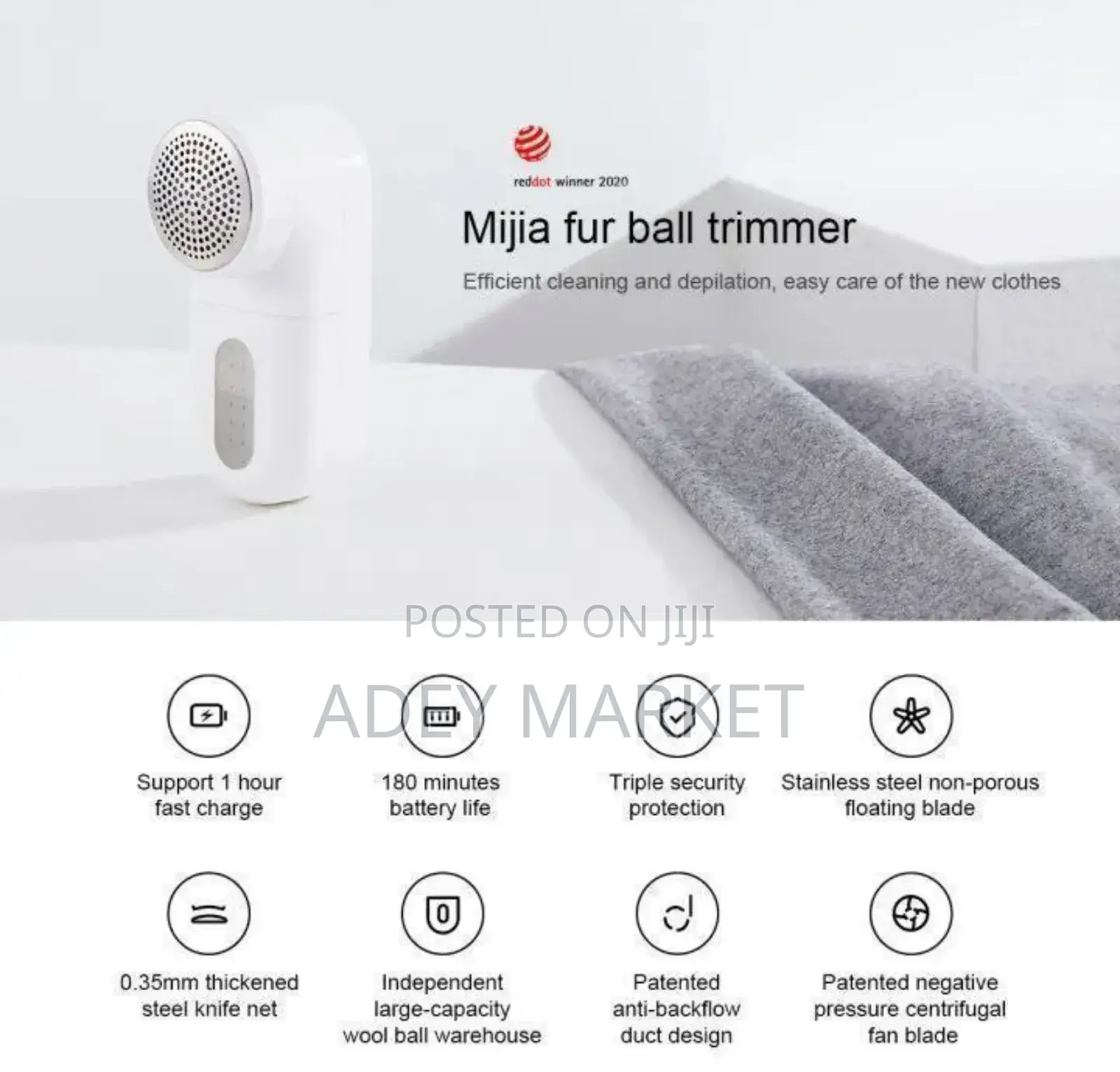 Xiaomi Mijia Original Portable Lint Remover