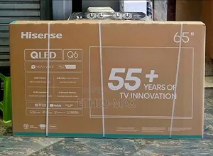 Photo - Hisense 65” Qled Tv Q6 – Frameless | High Resolution | Smart Tv