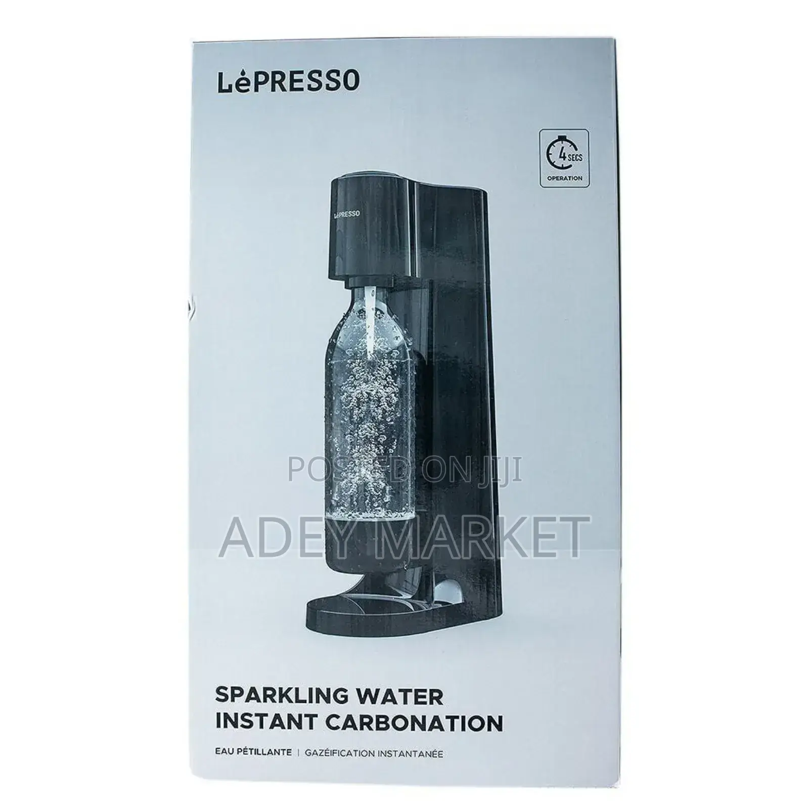 Original Lepresso Sparkling Water Instant Carbonation Machine