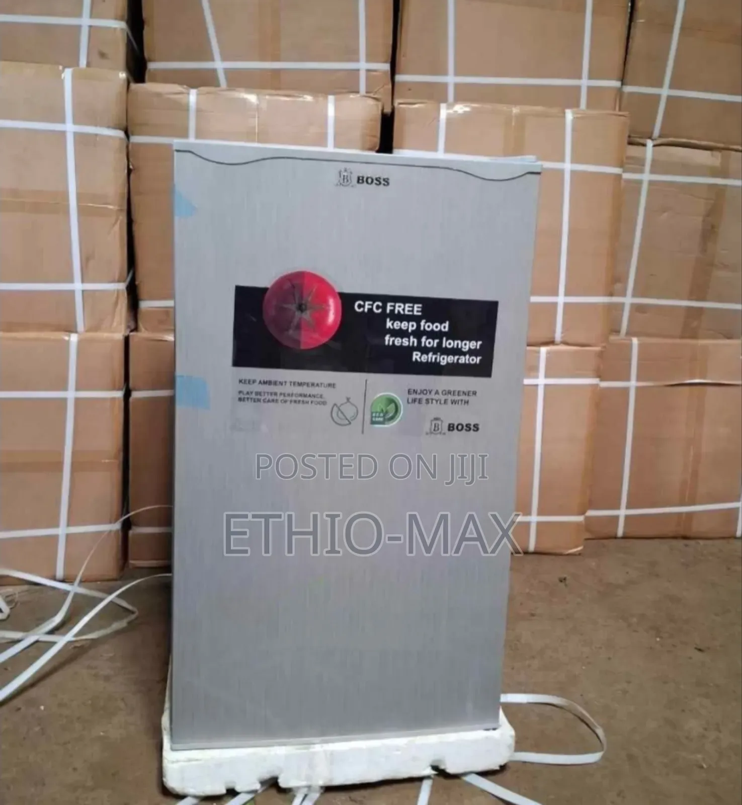 Boss One-Door Refrigerator – Original | Energy Saver | Strong Cooling