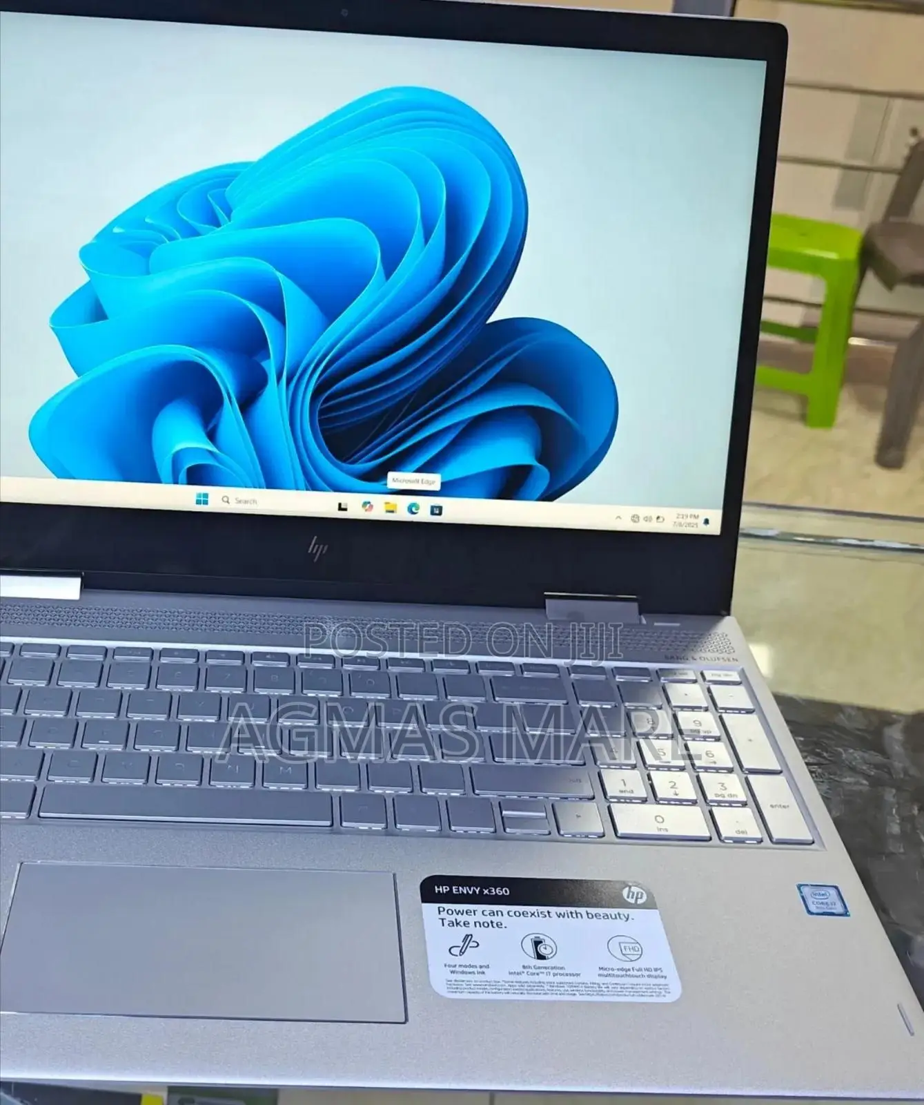 New Laptop HP Envy X360 16GB Intel Core I7 SSD 512GB