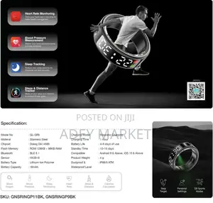 Original Smart Ring Pro With Digital Display