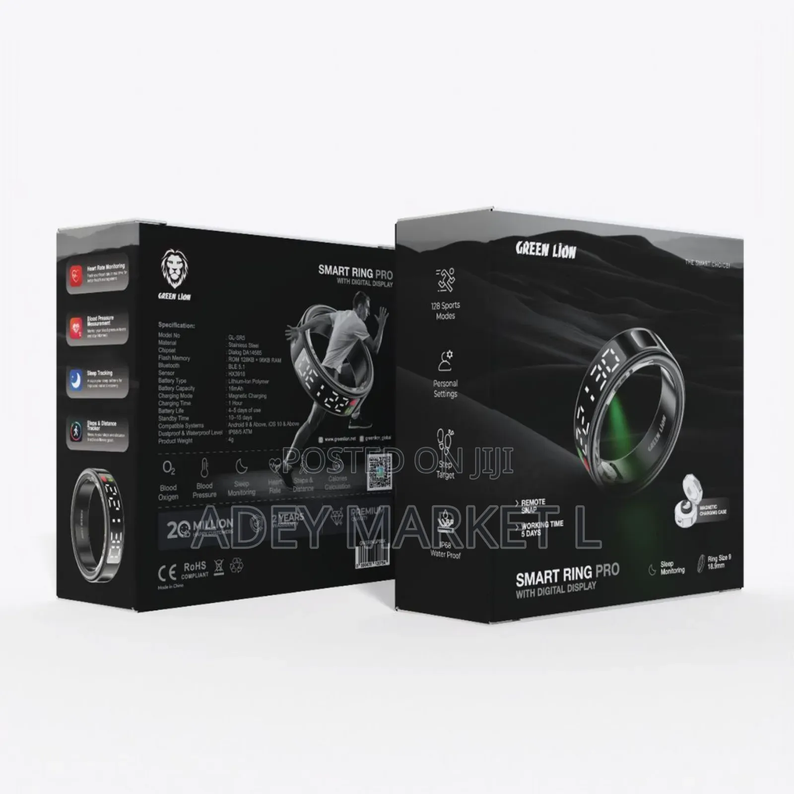 Original Smart Ring Pro With Digital Display