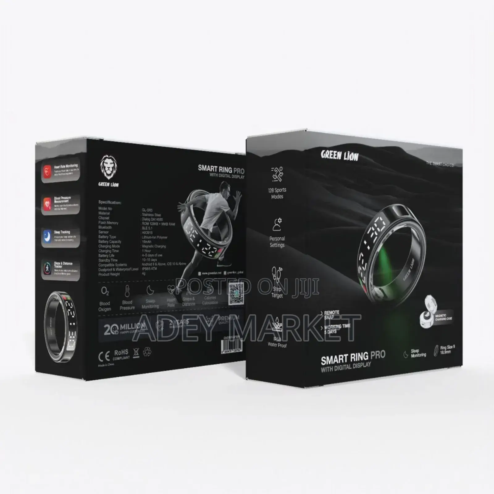 Original Smart Ring Pro With Digital Display