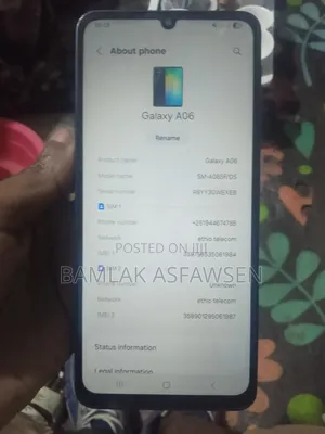 Photo - Samsung Galaxy A06 64 GB Black